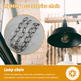 thumbnail image 5 of Biudunm 1M Heavy Duty Chain For Vintage Chandelier Hanging Lamp,Pearl black, 5 of 8