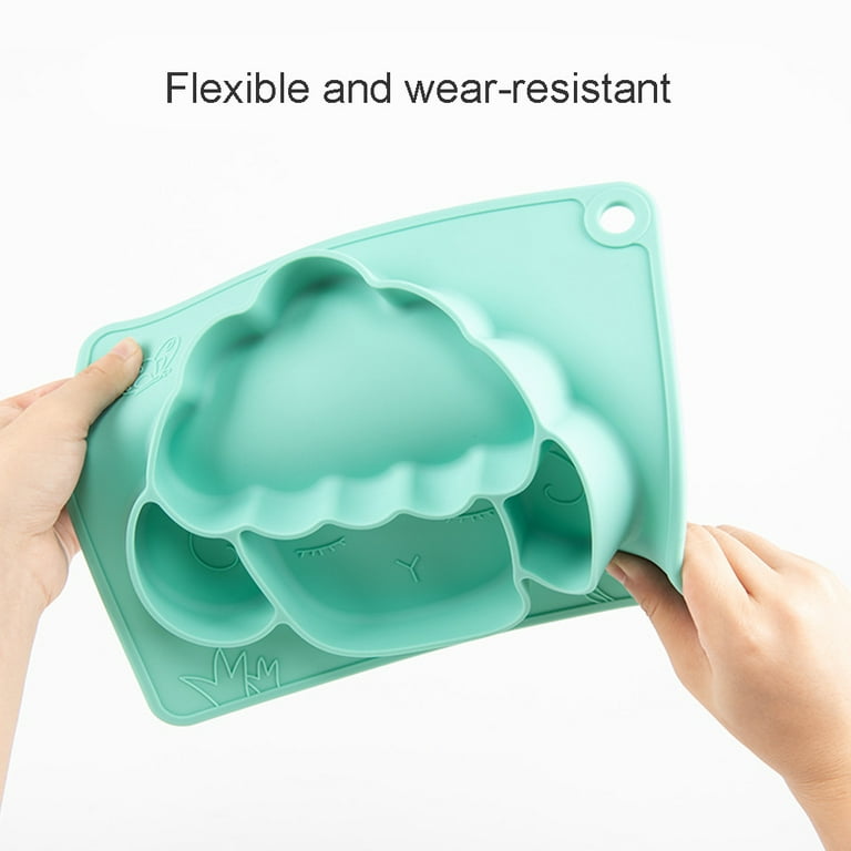 Sperric Silicone Suction Plate For Toddlers Baby Toddler Plate 100% Food  Grade Silicone Stay Put Plates - BPA Free Microwave & Dishwasher Safe Blue  