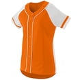 thumbnail image 2 of Ladies Winner Jersey Xl Power Orange/White, 2 of 4