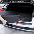 thumbnail image 3 of ZheElen Car Trunk PVC Soft Rubber Anti-collision Strip Vehicle Safe Anti Scratch Strip For Car Trunk black+red 9*104 cm, 3 of 6