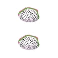 thumbnail image 4 of Kearding Bolsa de supermercado plegable de frutas, plegable, reutilizable, de gran capacidad, para viaje pitaya 2piezas Kearding CBP056771, 4 of 5