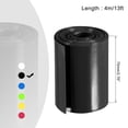 thumbnail image 2 of Unique Bargains Tubes Rétractables à la Chaleur en PVC Noir 70mm Plat 4m pour Grande Batterie, 2 of 5