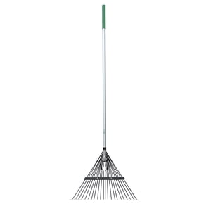 Expert Gardener Leaf Rake, 22-Tine Carbon Steel Head