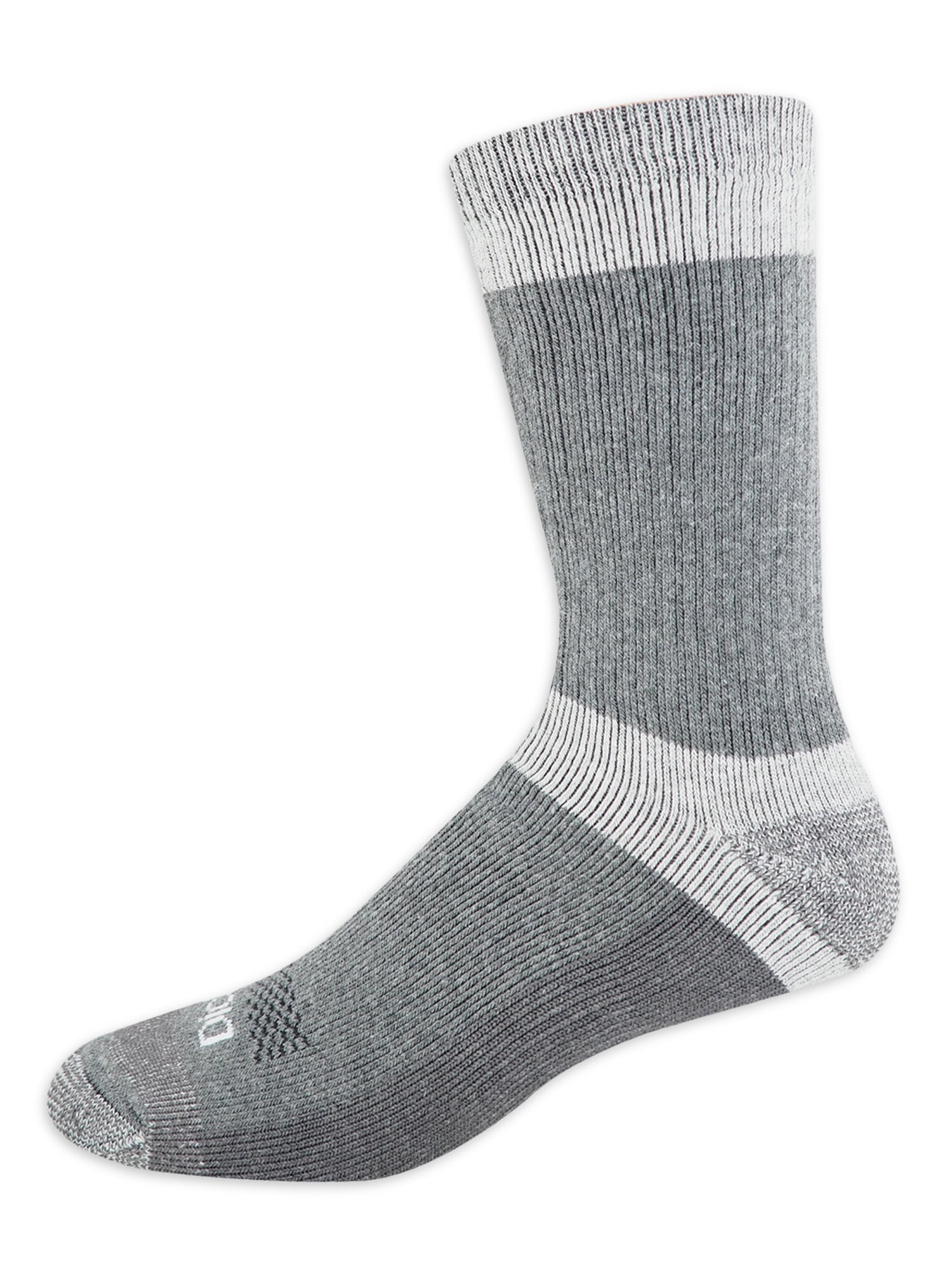 Genuine Dickies Men's Max Cushion Crew Sock, 6 Pack Charcoal Size 6-12