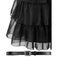thumbnail image 3 of Conjunto de disfraz de Cosplay de Wednesday Addams, disfraz de fiesta de Carnaval de Halloween para niñas adultas, 3 of 4