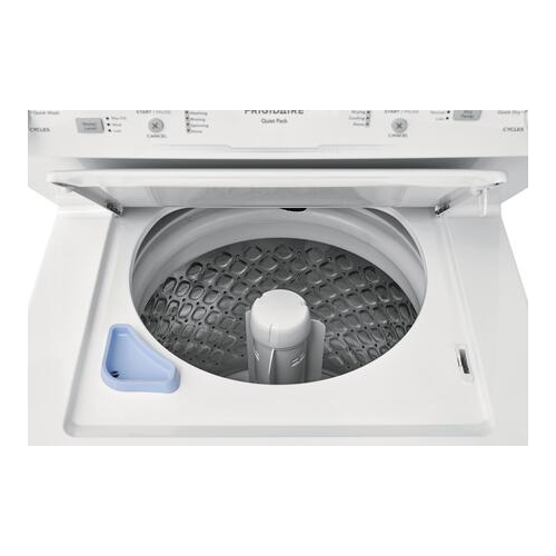 Frigidaire FLCE7522AW 27 Electric Laundry Center with 3.9 cu. ft. Washer Capacity 5.6 cu. ft. Dry Capacity 10 Wash Cycles 10 Dry Cycles in White - image 10 of 13
