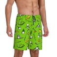 thumbnail image 2 of Vsdgher Shorts de Pyjama Imprimés pour Hommes Club de Golf Bas de Pyjama Légers avec Poches-TG, 2 of 6