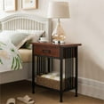thumbnail image 2 of Bowery Hill 1 Drawer Nightstand in Mission Oak, 2 of 9