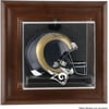 St. Louis Rams Brown Mini Helmet Display Case