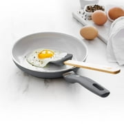 GreenPan Dover 8 Ceramic Nonstick Frypan with Spatula, Charcoal Gray