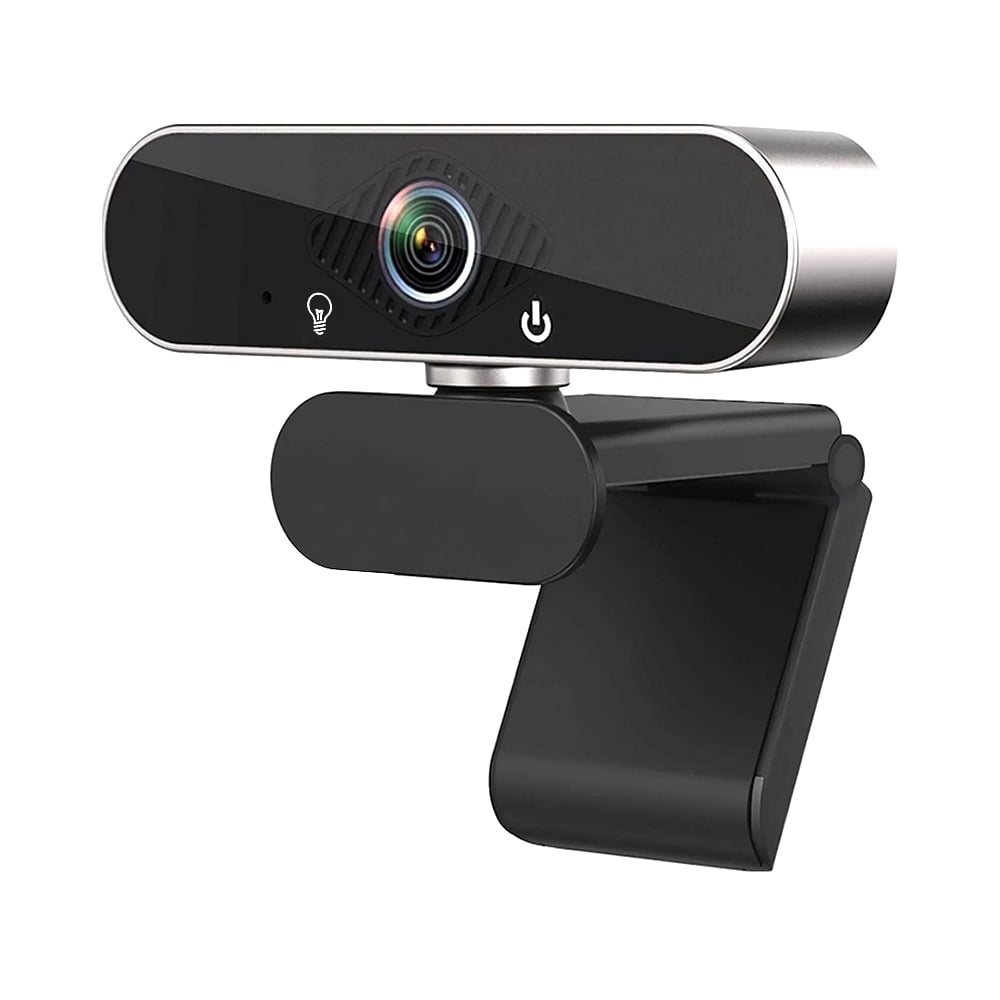 Yeacher Full 1080P Webcam Crystal Clear Image Built in Microphone Compatibility 120°View Angel Noise Reduction Multi-person Chats