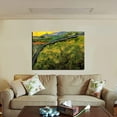 thumbnail image 3 of Vincent Van Gogh Painting Van Gogh Field of Spring Wheat at Sunrise Canvas Wall Art, 3 of 7