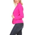 thumbnail image 4 of Women's Casual Long Sleeves Office Workwear Solid Blazer Jacket, 4 of 6
