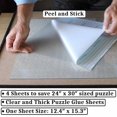 Preserve 5 X 1000 MMF7 Piece Puzzle Clear Glue Sheets Adhesive Saver