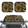 thumbnail image 2 of Wukai 2025 New Year Car Front Windshield Sun Shade,Sun Visor Shield Block Automotive Interior Protector Blocks UV Rays-Medium, 2 of 6