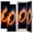 Color 2, variant on Sport 2 Pcs School Locker Magnetic Wallpaper 12" x 36" Flaming American Football Fire Dark Dynamic Sports Reusable Removable Locker Accessories Back to School Supplies