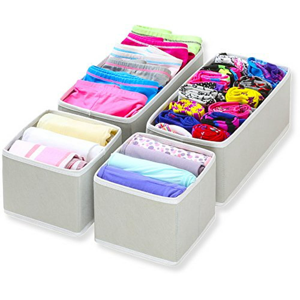SimpleHouseware Foldable Cloth Storage Box Closet Dresser Drawer