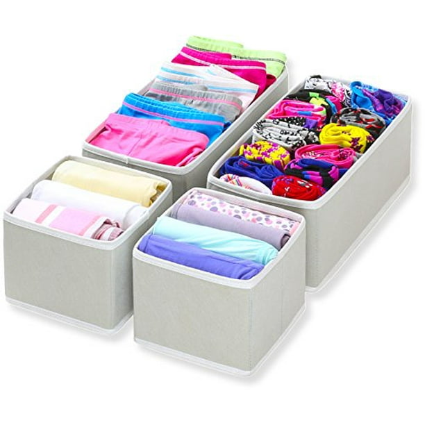 SimpleHouseware Foldable Cloth Storage Box Closet Dresser Drawer