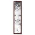 thumbnail image 2 of ArtToFrames 11" x 54" Cherry Stain with Gold Beads Picture Frame, 11x54 inch Red Wood Poster Frame (WOM-4140), 2 of 7