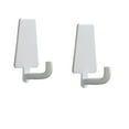 thumbnail image 2 of Kumdkd No-Drill Adhesive Hooks, Stainless Steel Bathroom Organizers, Traceless Wall Hooks, Space-Saving Closet Hangers for Towels, Coats & Pots, 2 of 6