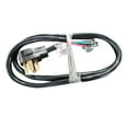 thumbnail image 2 of Equator Advanced Appliances 4-Wire Dryer Equator 30A 6 ft 4-Prong Dryer Power Cord Black, 2 of 5