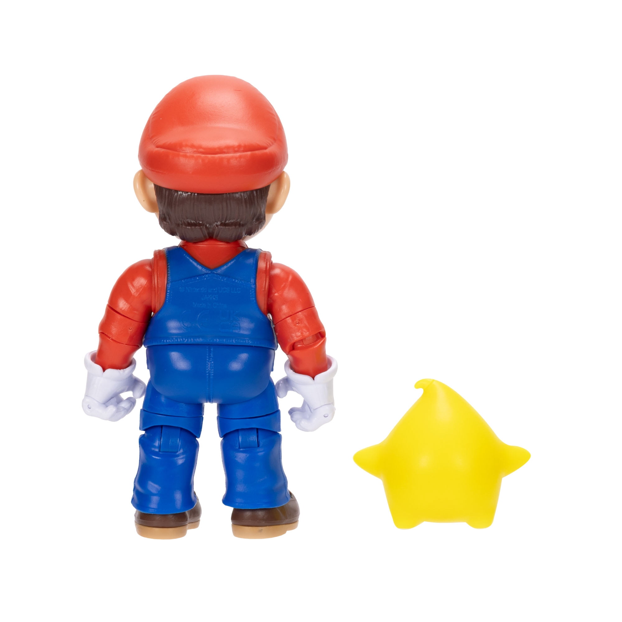 The Super Mario Galaxy Movie - 5 inch Action Figure Series – Mario Figure with Luma Star Accessory
