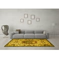 thumbnail image 3 of Ahgly Company Indoor Rectangle Animal Yellow Traditional Area Rugs, 3' x 5', 3 of 4