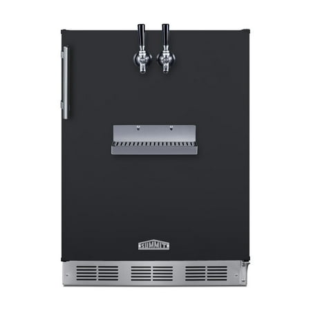 24  Wide Front Tap Built-In Beer Kegerator  ADA-Compliant