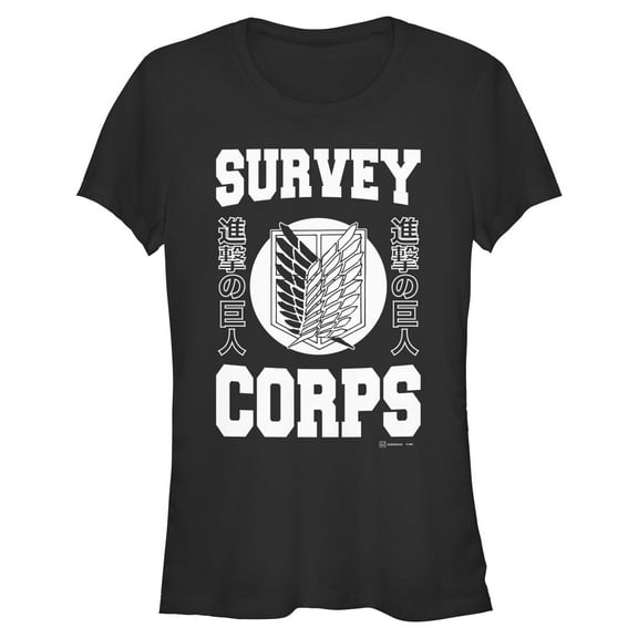 Juniors Attack on Titan Scout Regiment Jersey T Shirt