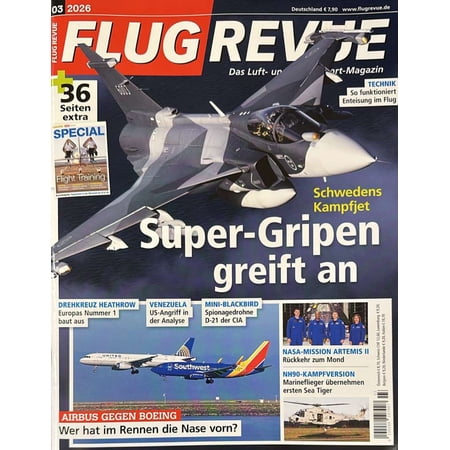 Flug Revue German Magazine March 2026