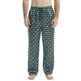 thumbnail image 5 of Onimisc Mens Satin Pajama Pants Set, Silky Feeling Sleep & Lounge Pants, PJ Bottoms with Pockets and Button Fly, 3 Pack, 5 of 8