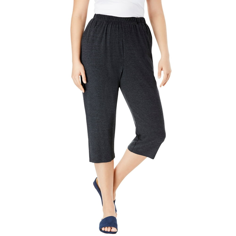 northcrest knit pants plus size