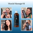 thumbnail image 2 of Aceite de masaje muscular Maple Holistics, lavanda y romero, 236 ml, 2 of 9