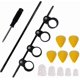 thumbnail image 1 of Guitar Finger Spreader With 5 Pieces Of Silicone Fingertip Protection 5 Pieces Of Picks Ha, 1 of 5