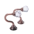 thumbnail image 2 of Cortina Ganchos Montados En La Pared Colgador De Pared A La Moda Accesorios Para Cortinas Con Cabeza De Cristal Gran Capacidad De Carga Guardurnaity HA041114-01, 2 of 6