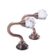 thumbnail image 2 of Cortina Ganchos Montados En La Pared Colgador De Pared A La Moda Accesorios Para Cortinas Con Cabeza De Cristal Gran Capacidad De Carga Advancent HA041114-01, 2 of 6