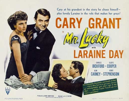Mr. Lucky - movie POSTER (Style A) (11" x 17") (1943) - Walmart.com - Walmart.com