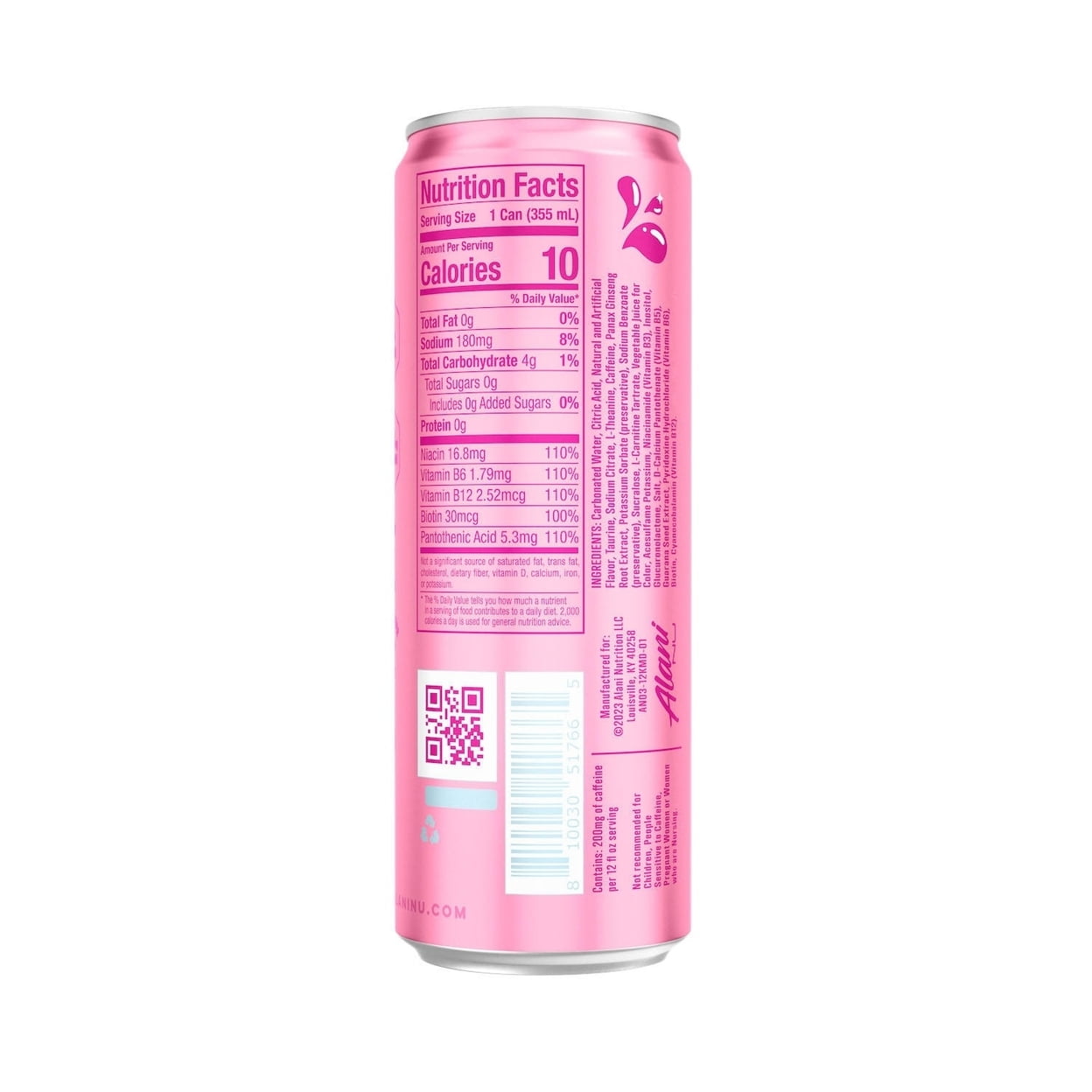 Alani Nu Energy Drink Kimade, 12 Fluid Ounce (Pack of 12)