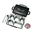 thumbnail image 2 of Fankiway thermal Insulation Bento Box Tableware Set Portable Lunch Box Student Lunch Box Lunch Box for Kids and Adults Bento Box Containers, 2 of 3