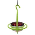 thumbnail image 3 of Mosaic Birds Recycled Glass and Metal Hummingbird Feeder for Outdoors - Hanging Bird Decor for Gardens - Lime Green, 3 of 8