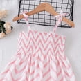 thumbnail image 7 of RTKFRFLM Toddler Girls Casual Dresses Summer Baby Floral Print Strappy Dress Lightweight Dress With Adjustable Ties For Beach Casual Outfits Girl Beach Sundress Dresses,Size 2-3 Years, 7 of 7