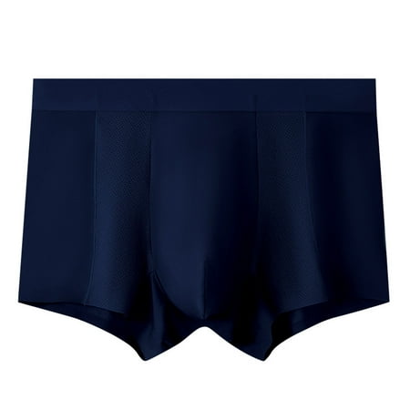 Summer Savings Clearance 2025  Mens Boxer Briefs  Ice Silk Underwear Mens Boxer Briefs - Moisture-Wicking  Breathable  Boxer Briefs for Men L-4XL