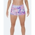 thumbnail image 3 of Women Premium 3" / 5" Inseam No-Ride Compression Active Workout Booty Shorts Running Yoga Volleyball Crossfit, 3 of 7