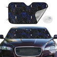 thumbnail image 2 of Kdxio Physical Formulas Print Windshield Sun Shade,UV Rays and Sun Heat Protection,Sunshade for Car Windshield,Car Shade Front Windshield - Small, 2 of 6