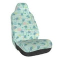 thumbnail image 1 of Wukai Sea Turtle Full Set Car Seat Covers with Soft Padding Universal Auto Front Seats Protector and Cushion Mat, 1 of 5