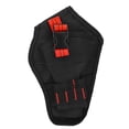 thumbnail image 1 of Mini riñonera portátil de tela Oxford, bolsa de almacenamiento con soporte para taladros para herramientas de taladro eléctrico (negro y rojo) YUNYI BRAND  Deportes, 1 of 8