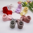 thumbnail image 6 of Newborn Baby Girl Toddler Lace Bow Ankle Anti Slip Socks+Hairband,kids Socks Girls 3-12 Months, 6 of 12
