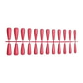 thumbnail image 2 of Youkk Fake Nail Set French Style Scratch Resistant Press-on Fingernails Full Cover Removable Trimble Adjustable Manicure Stickers Type 15, 2 of 6