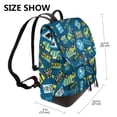 thumbnail image 2 of Disketp Dump Truck Mochila de Cuero para Mujer, Bolso de Espalda Antirrobo con Estilo para Viaje, Trabajo y Uso Diario, 2 of 4