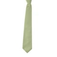 thumbnail image 2 of NYFASHION101 Men's Solid Color Polyester Tie PS66-Light Sage, 2 of 3